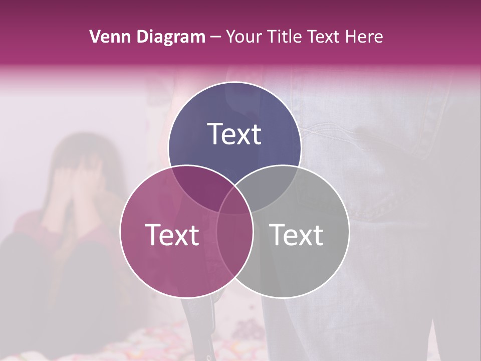 Problem Conflict Childhood PowerPoint Template