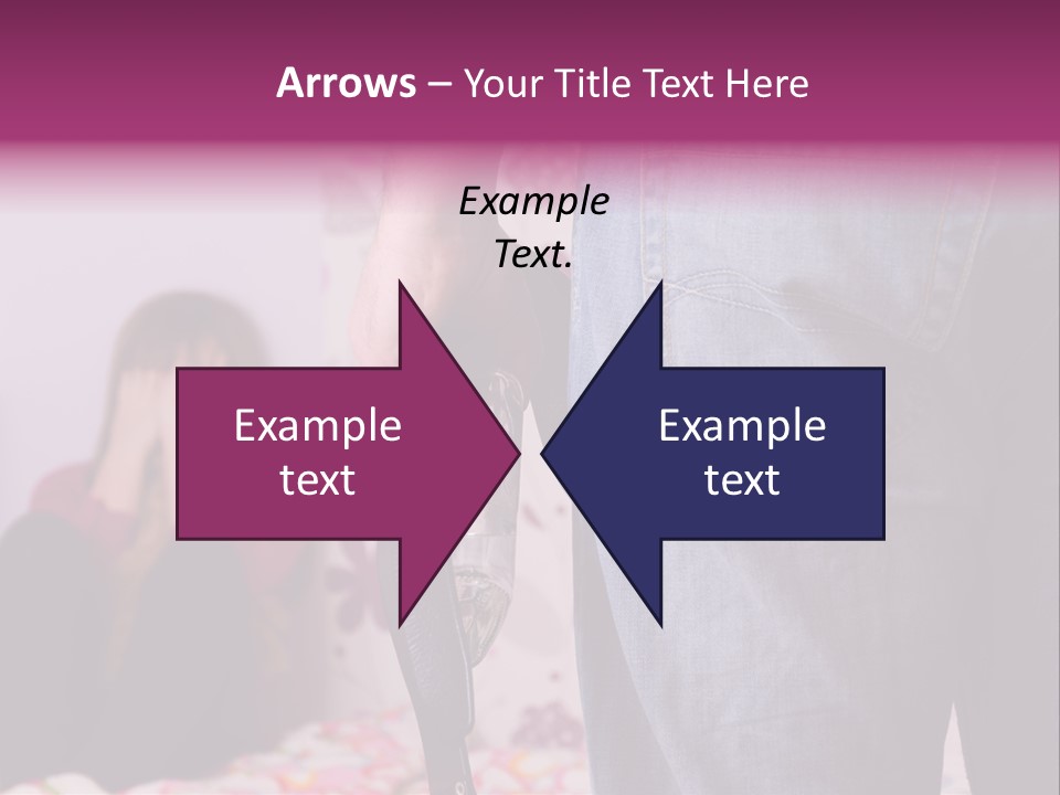 Problem Conflict Childhood PowerPoint Template