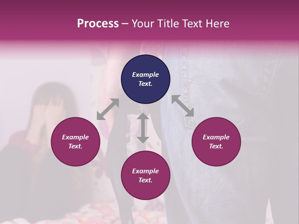 Problem Conflict Childhood PowerPoint Template