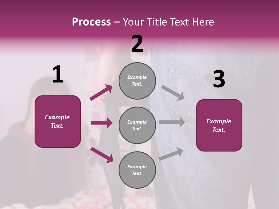 Problem Conflict Childhood PowerPoint Template