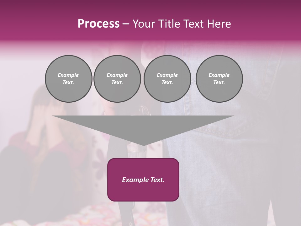 Problem Conflict Childhood PowerPoint Template