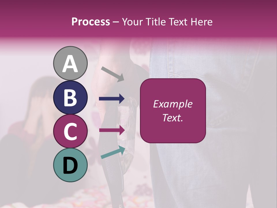 Problem Conflict Childhood PowerPoint Template