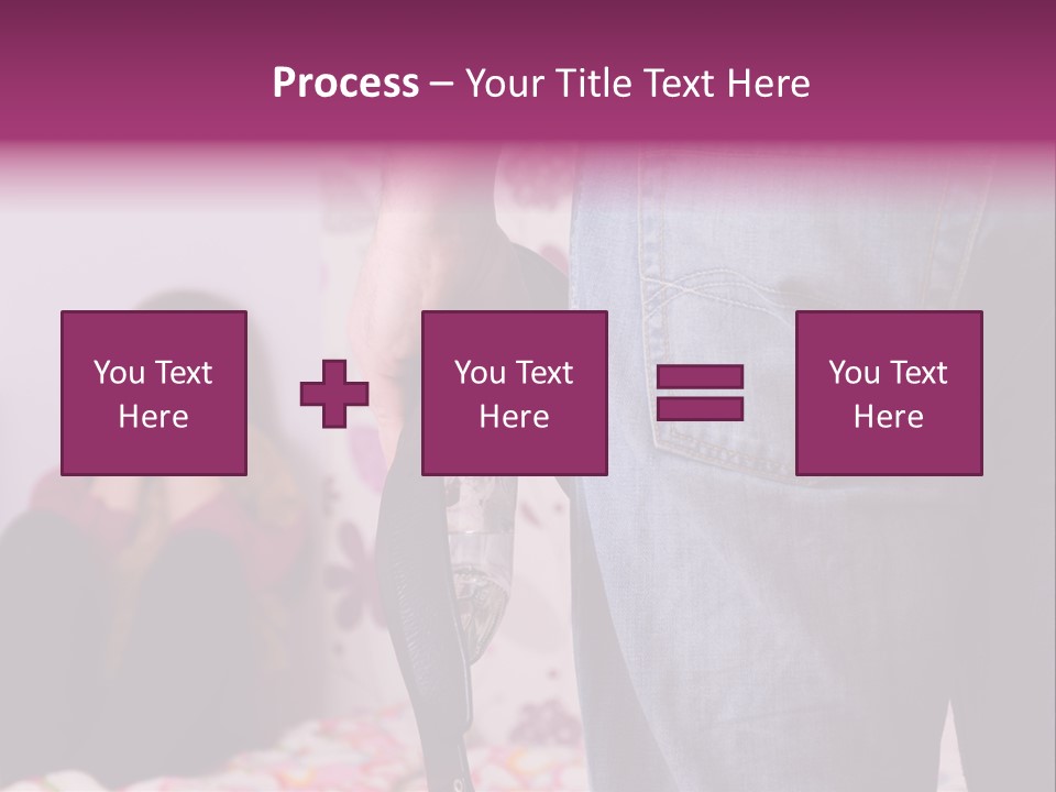 Problem Conflict Childhood PowerPoint Template