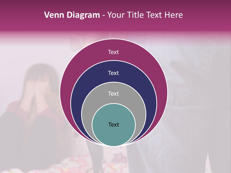 Problem Conflict Childhood PowerPoint Template