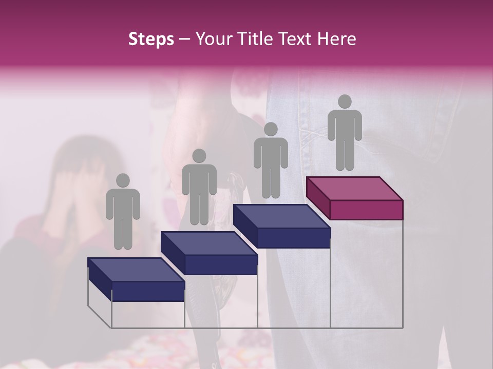 Problem Conflict Childhood PowerPoint Template
