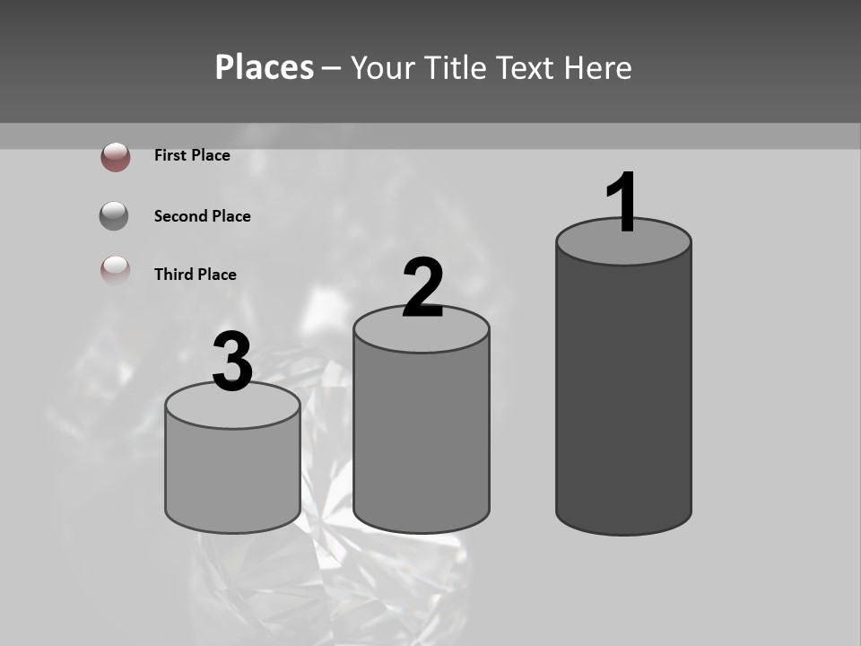 Crystal Millionaire Industry PowerPoint Template