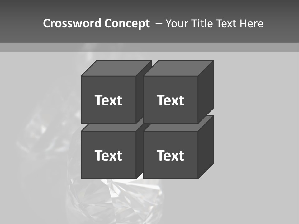 Crystal Millionaire Industry PowerPoint Template