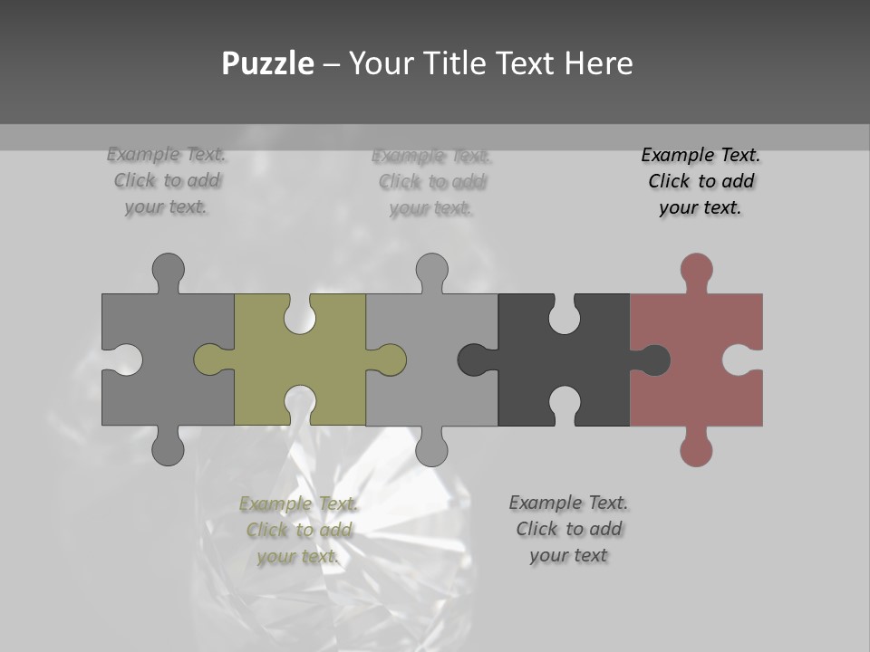 Crystal Millionaire Industry PowerPoint Template