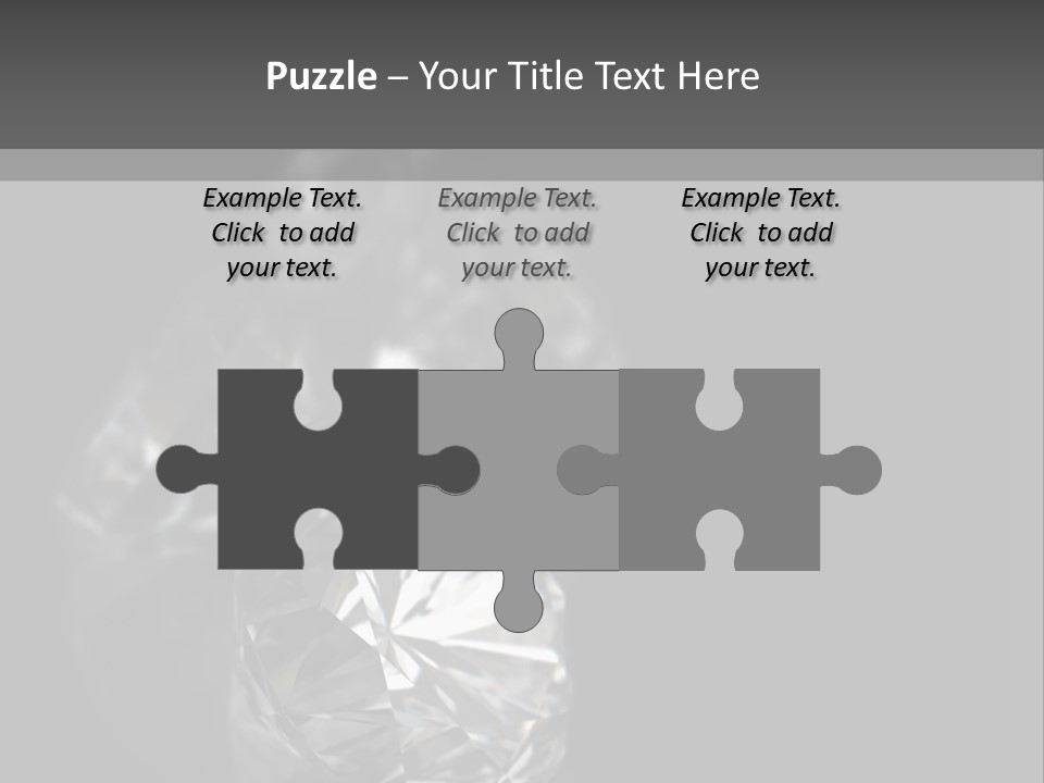 Crystal Millionaire Industry PowerPoint Template