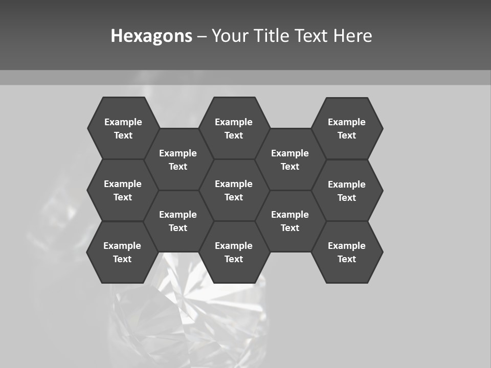 Crystal Millionaire Industry PowerPoint Template