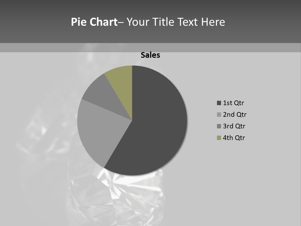Crystal Millionaire Industry PowerPoint Template