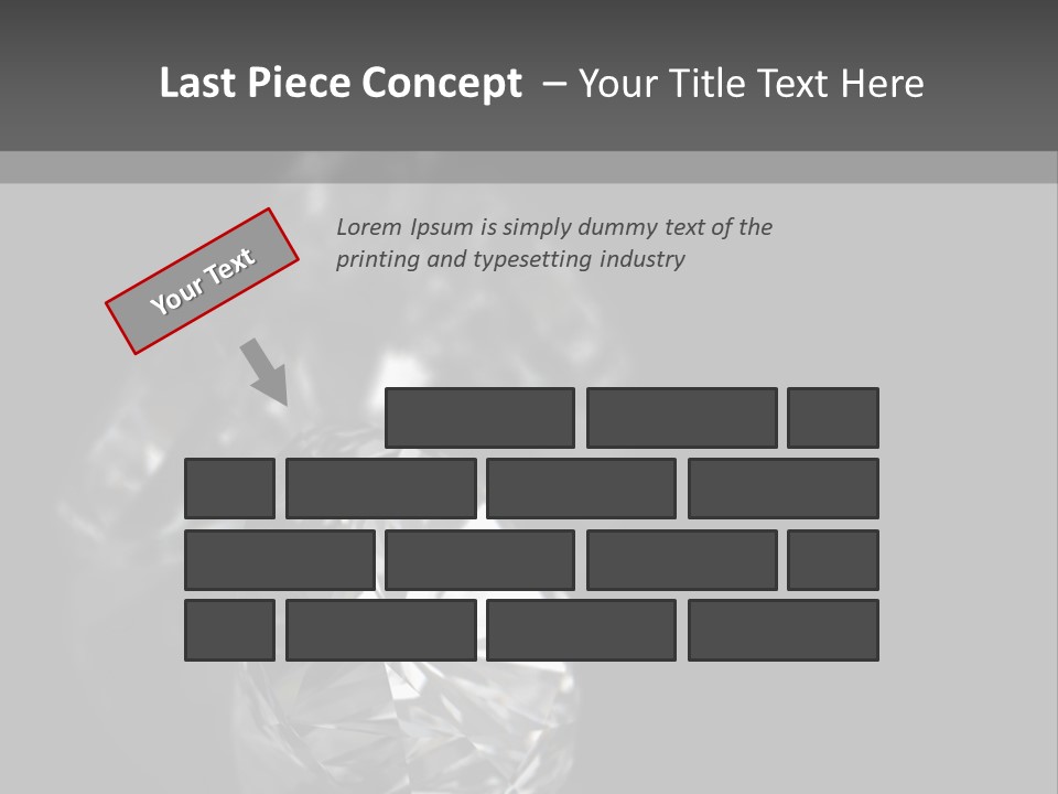 Crystal Millionaire Industry PowerPoint Template