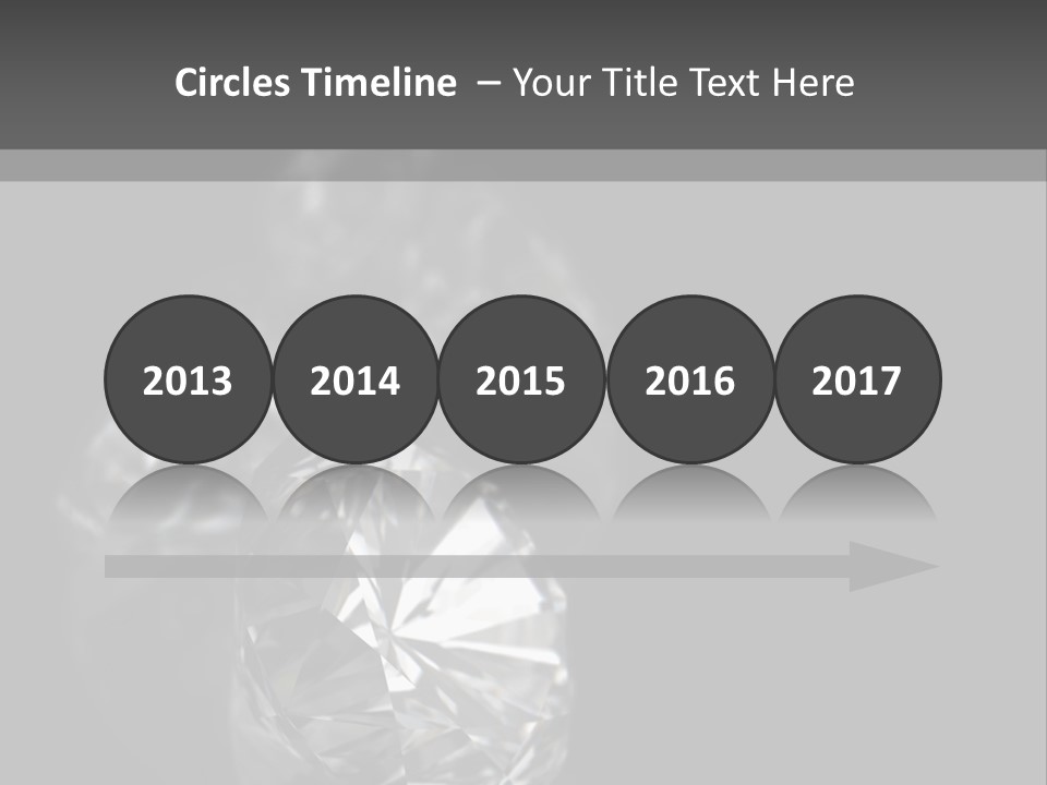 Crystal Millionaire Industry PowerPoint Template