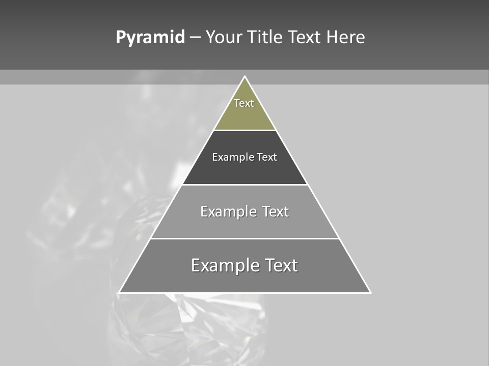 Crystal Millionaire Industry PowerPoint Template