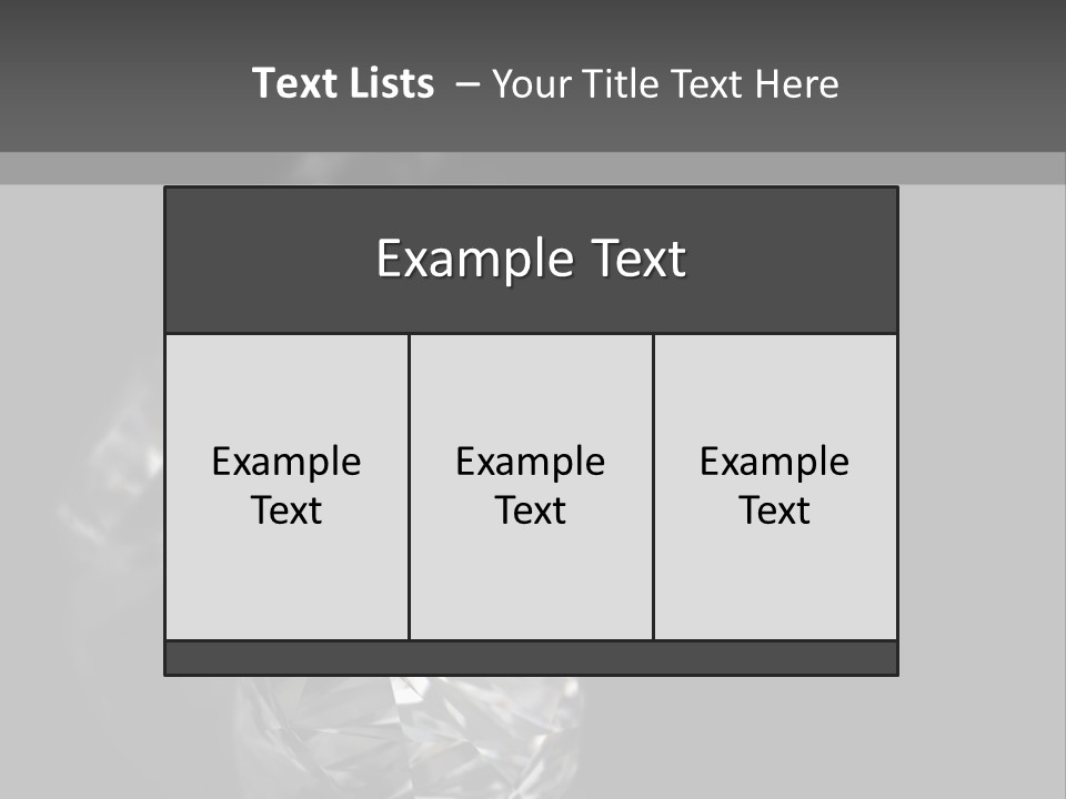 Crystal Millionaire Industry PowerPoint Template