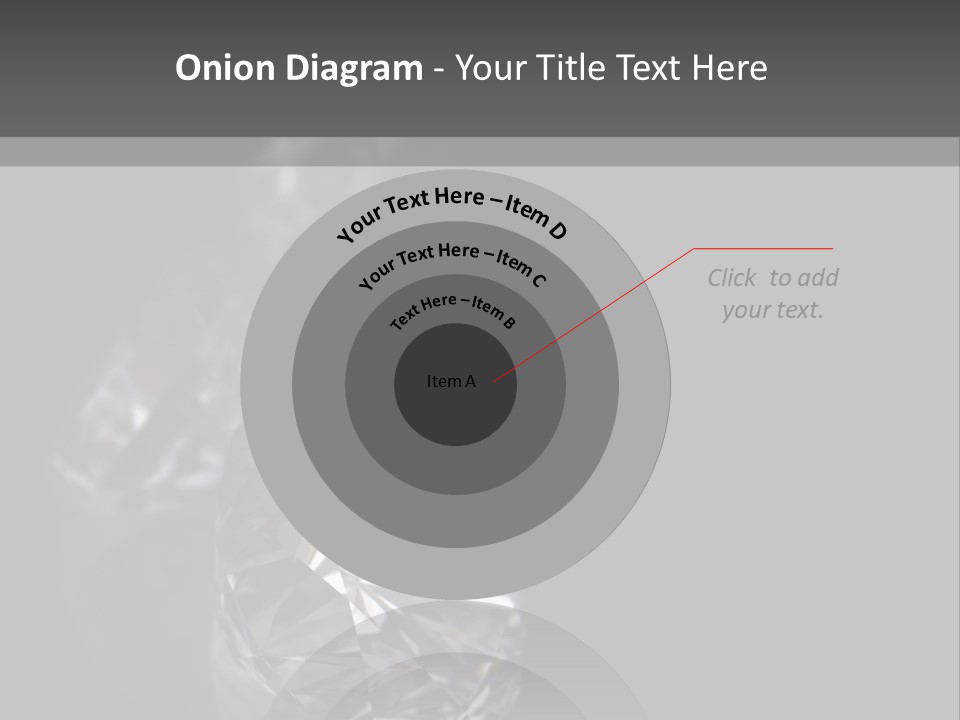 Crystal Millionaire Industry PowerPoint Template