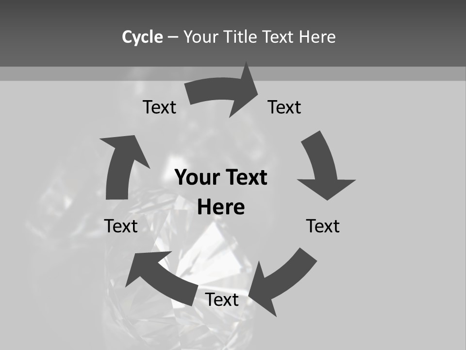 Crystal Millionaire Industry PowerPoint Template