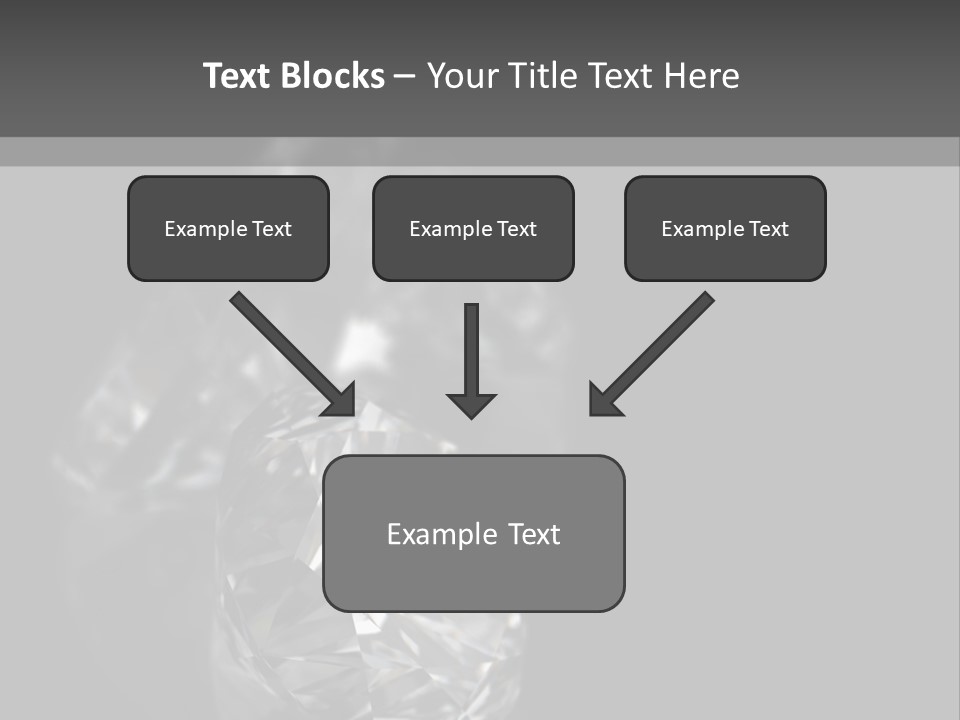 Crystal Millionaire Industry PowerPoint Template