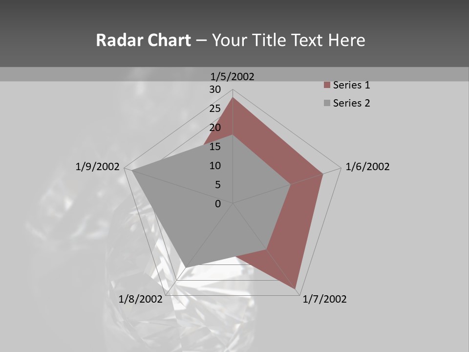 Crystal Millionaire Industry PowerPoint Template