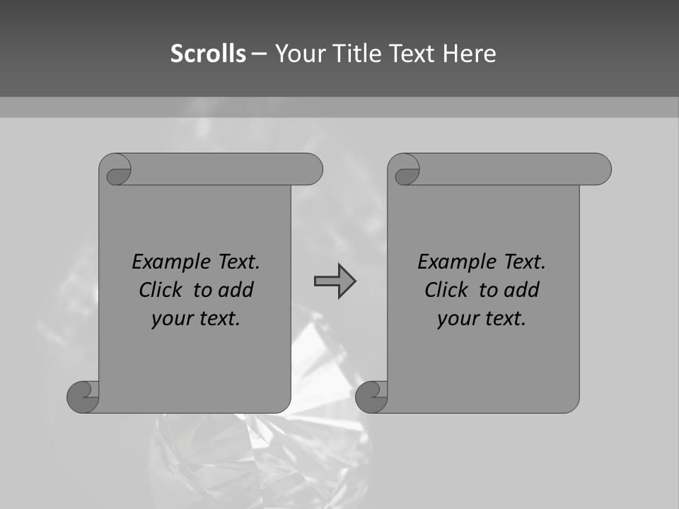 Crystal Millionaire Industry PowerPoint Template