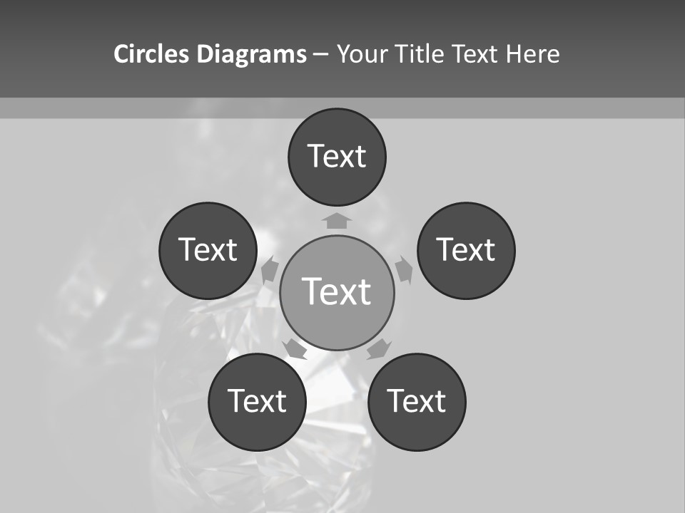 Crystal Millionaire Industry PowerPoint Template