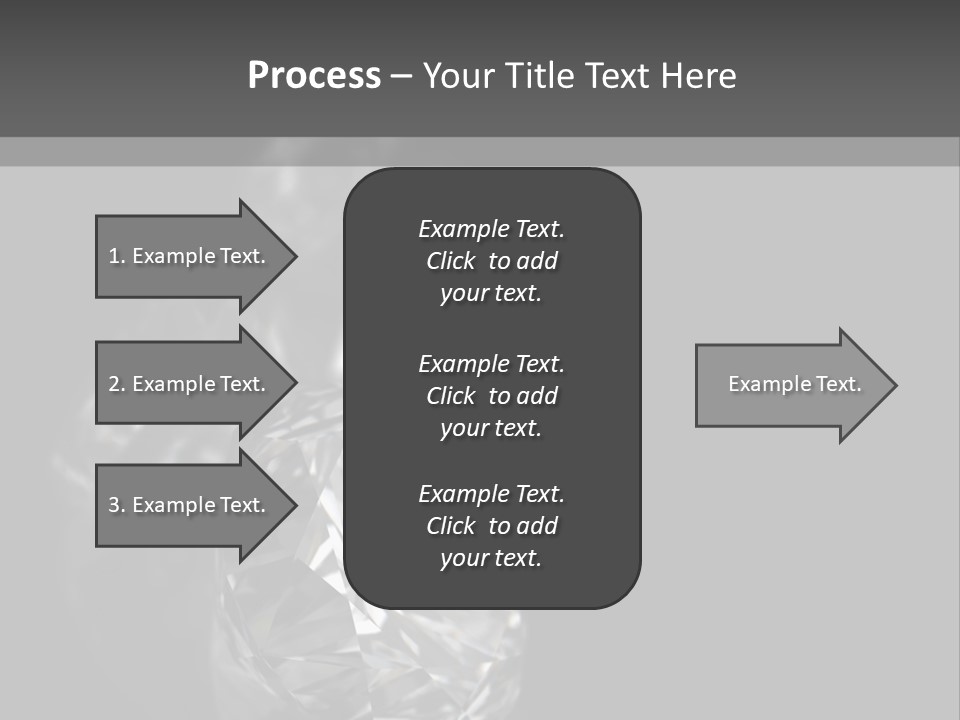 Crystal Millionaire Industry PowerPoint Template