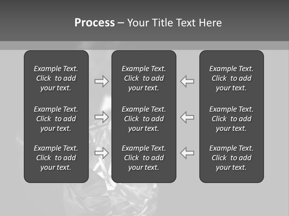 Crystal Millionaire Industry PowerPoint Template