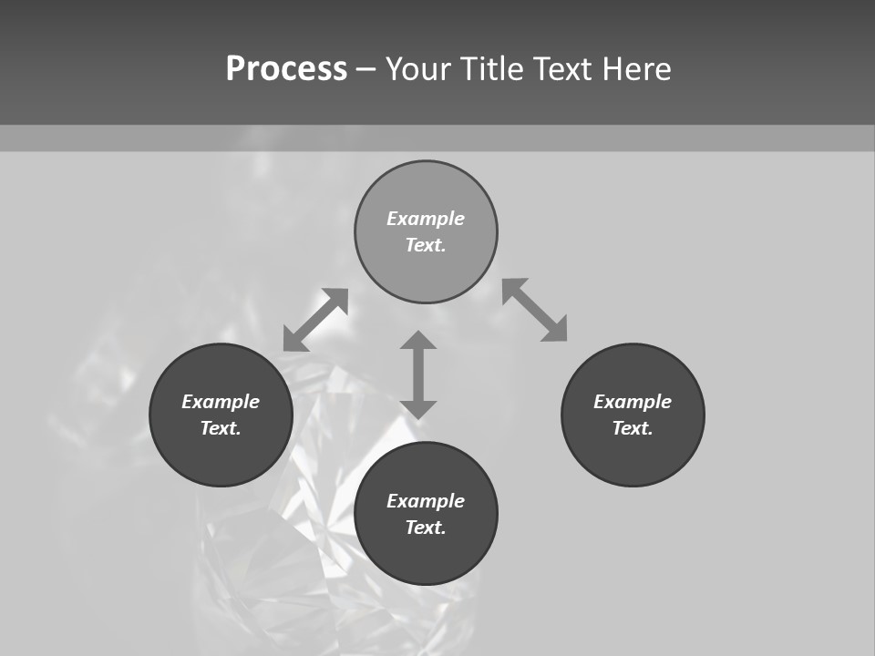 Crystal Millionaire Industry PowerPoint Template