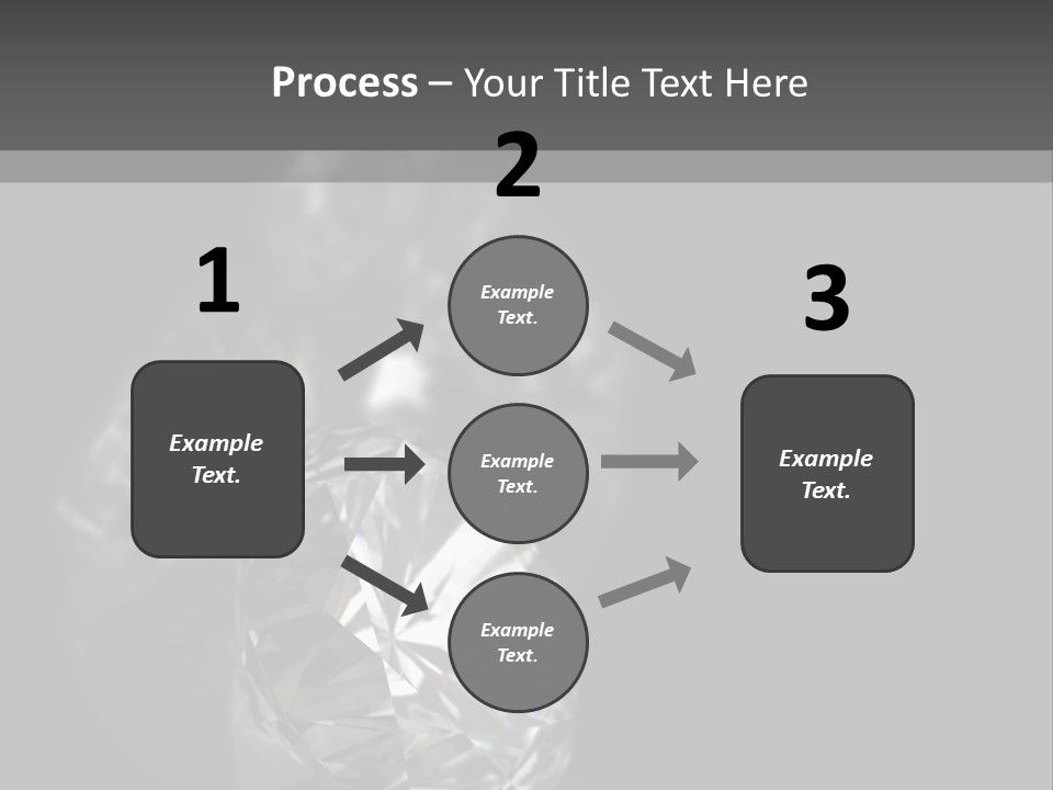 Crystal Millionaire Industry PowerPoint Template