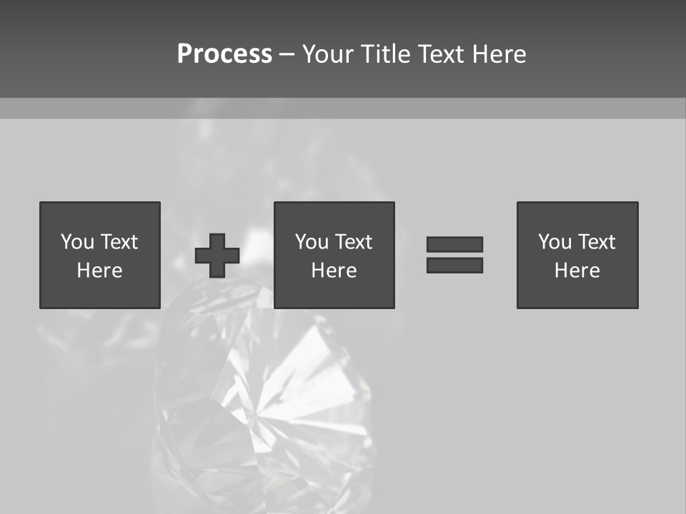 Crystal Millionaire Industry PowerPoint Template