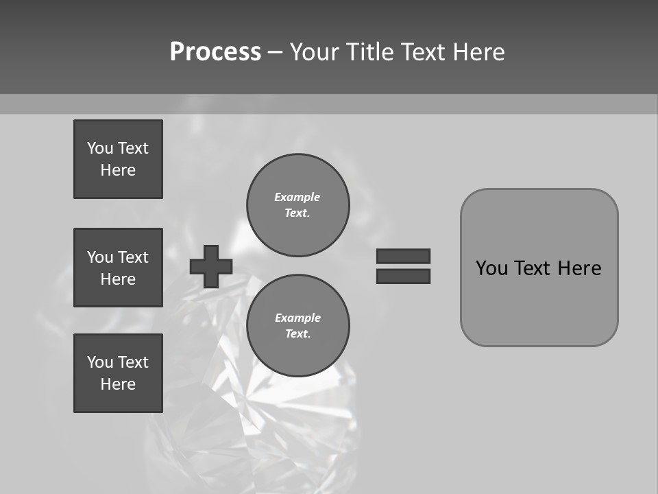 Crystal Millionaire Industry PowerPoint Template
