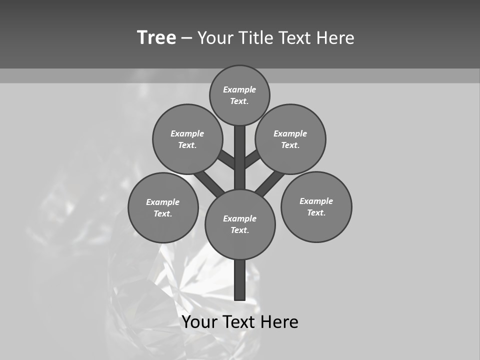 Crystal Millionaire Industry PowerPoint Template