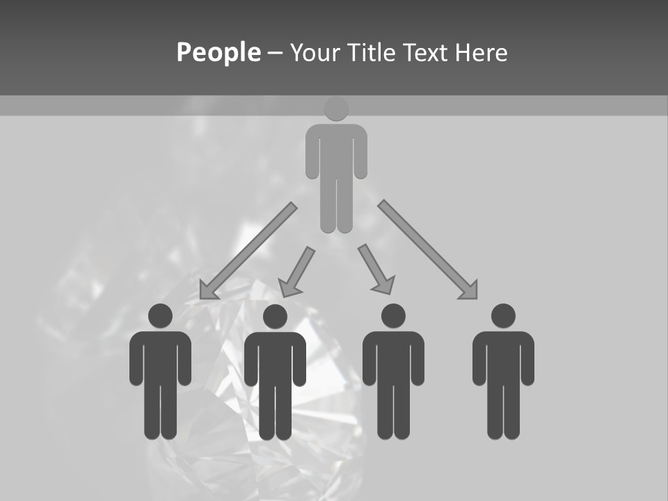 Crystal Millionaire Industry PowerPoint Template