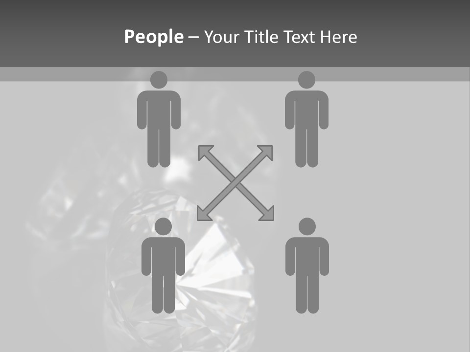 Crystal Millionaire Industry PowerPoint Template