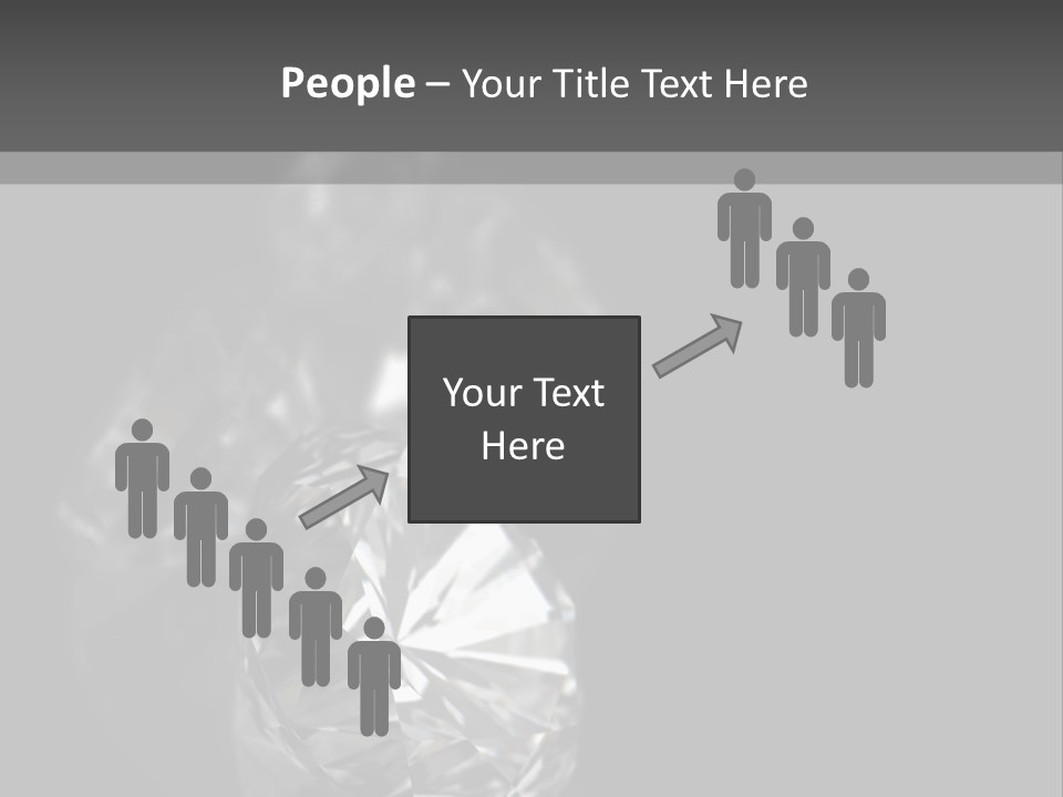 Crystal Millionaire Industry PowerPoint Template