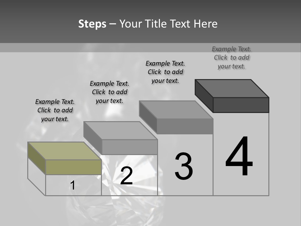 Crystal Millionaire Industry PowerPoint Template