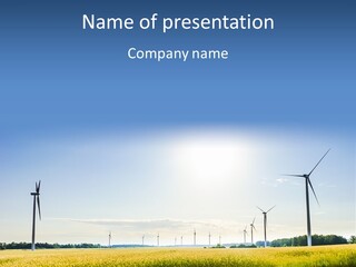 Electricity Alternative Renewable PowerPoint Template