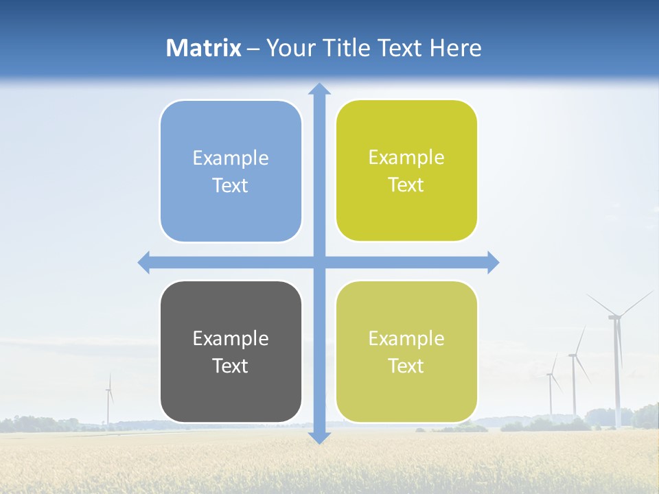Electricity Alternative Renewable PowerPoint Template