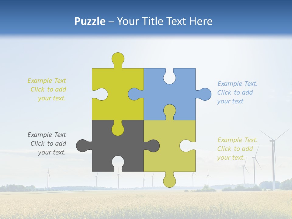 Electricity Alternative Renewable PowerPoint Template