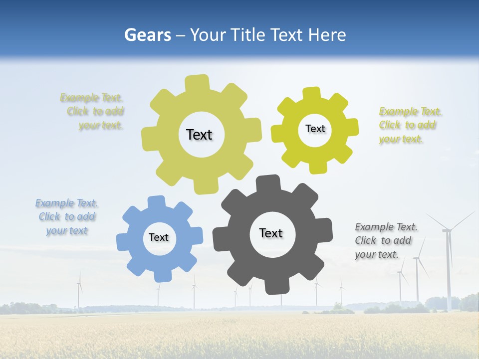 Electricity Alternative Renewable PowerPoint Template