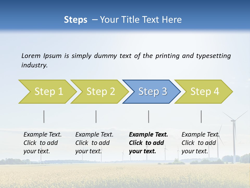 Electricity Alternative Renewable PowerPoint Template