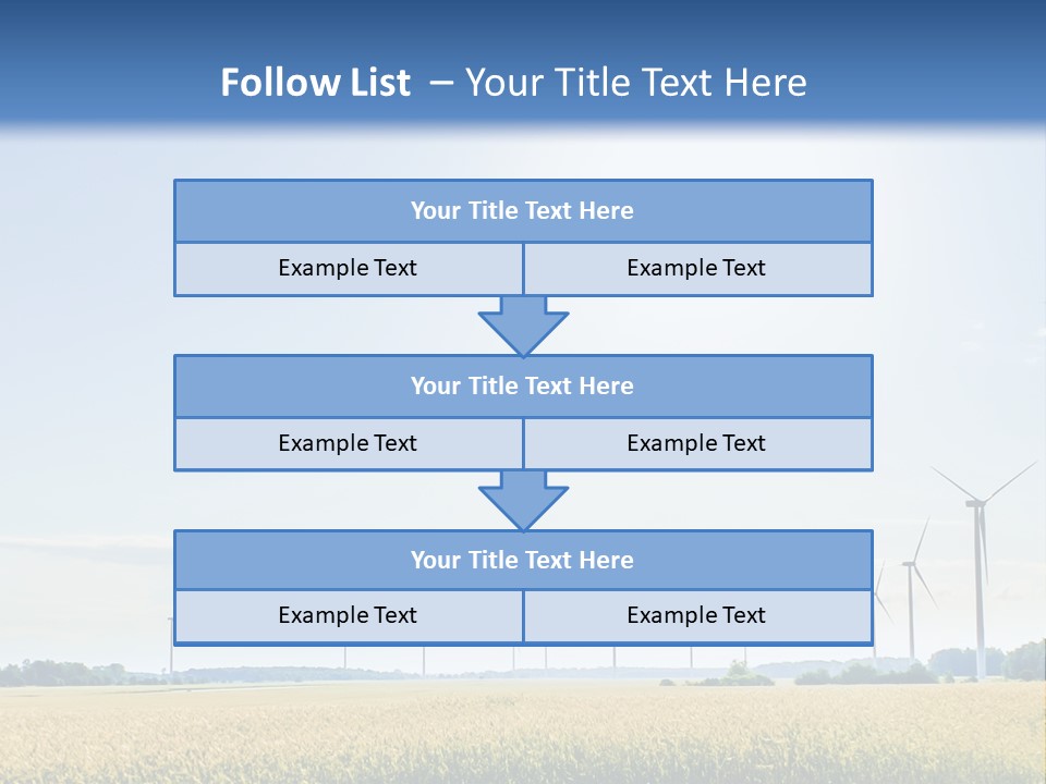 Electricity Alternative Renewable PowerPoint Template