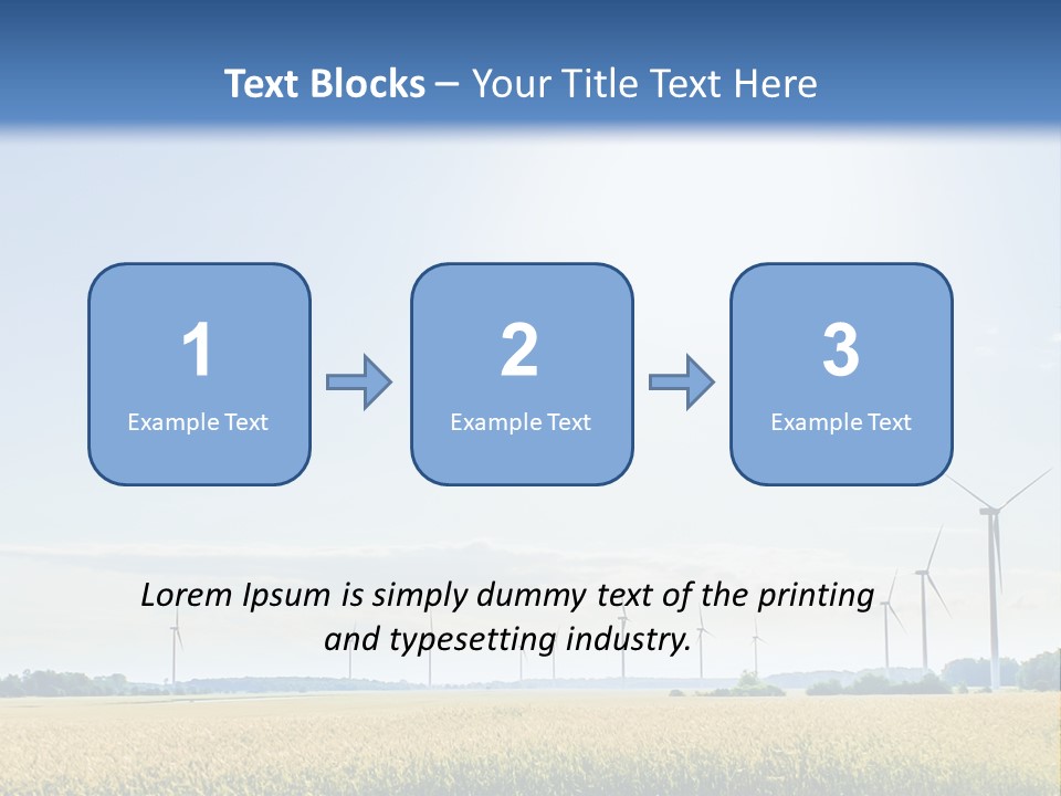 Electricity Alternative Renewable PowerPoint Template