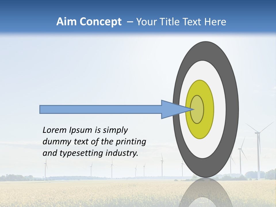 Electricity Alternative Renewable PowerPoint Template