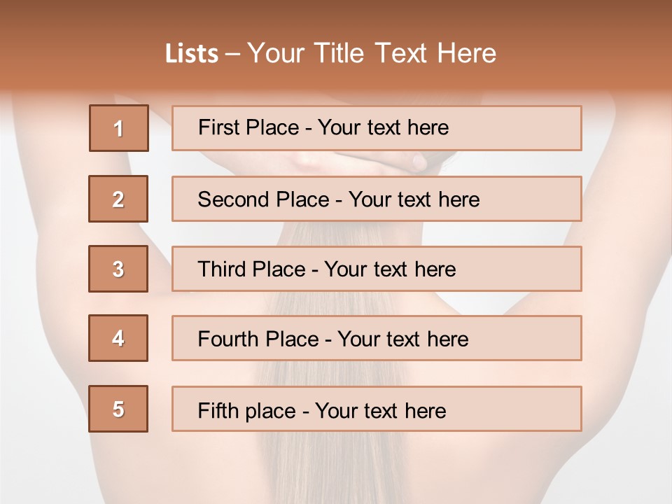 View Hairdresser Human PowerPoint Template