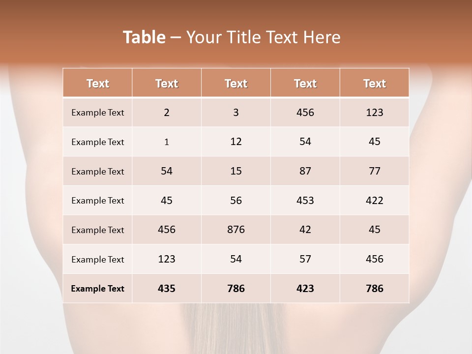 View Hairdresser Human PowerPoint Template