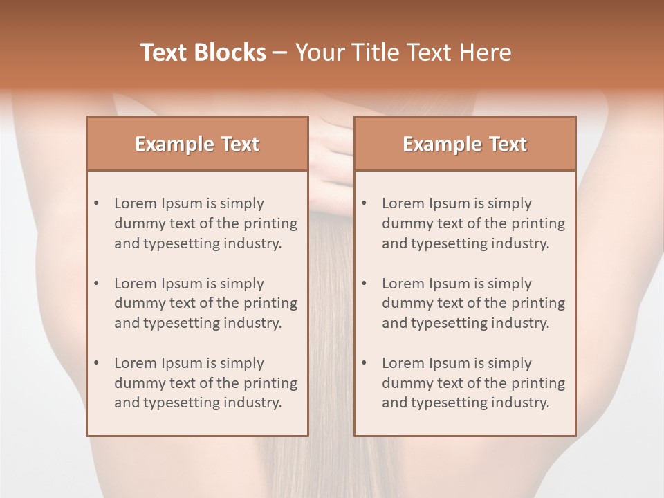 View Hairdresser Human PowerPoint Template