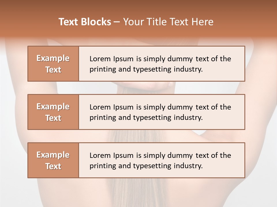 View Hairdresser Human PowerPoint Template