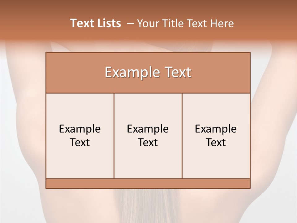 View Hairdresser Human PowerPoint Template