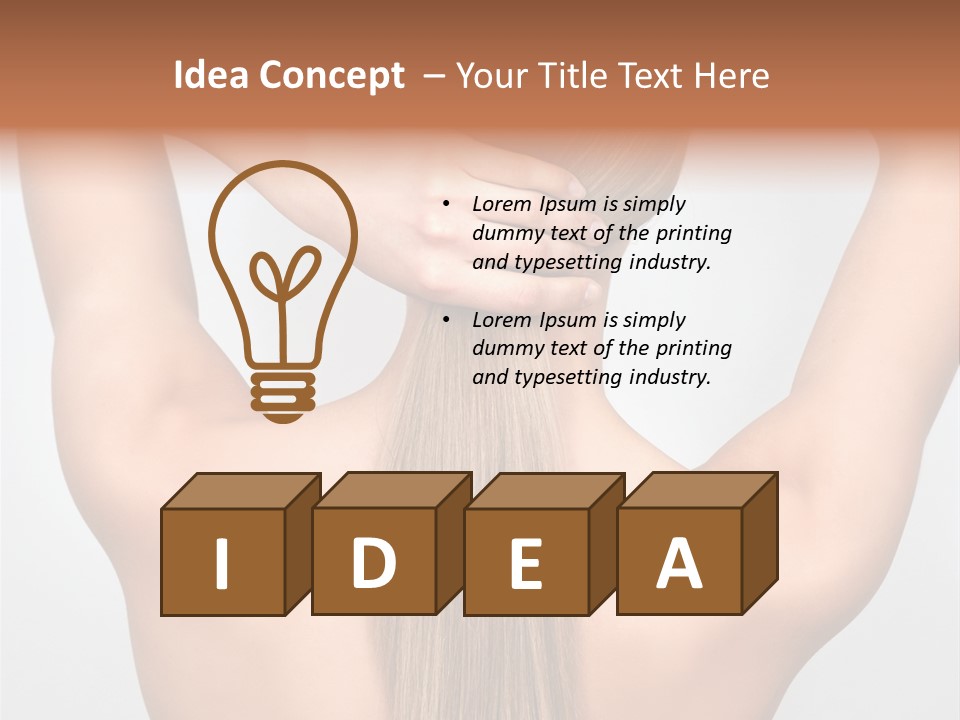 View Hairdresser Human PowerPoint Template